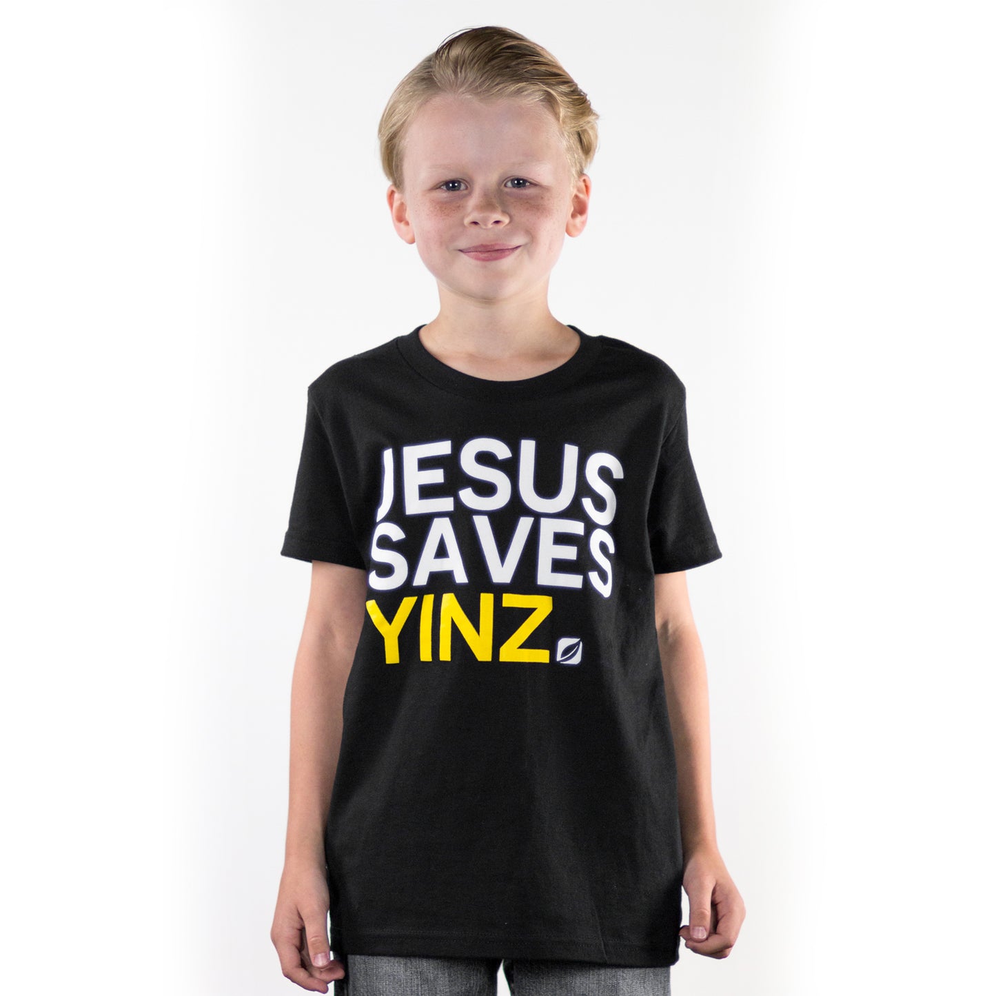 Youth Short Sleeve Tee - Jesus Saves Yinz