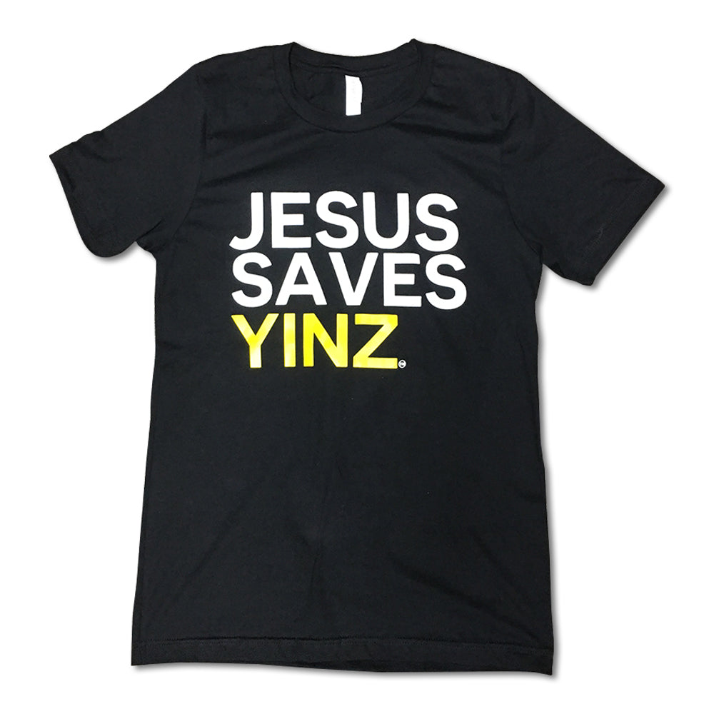 Mens Short Sleeve Tee - Jesus Saves Yinz
